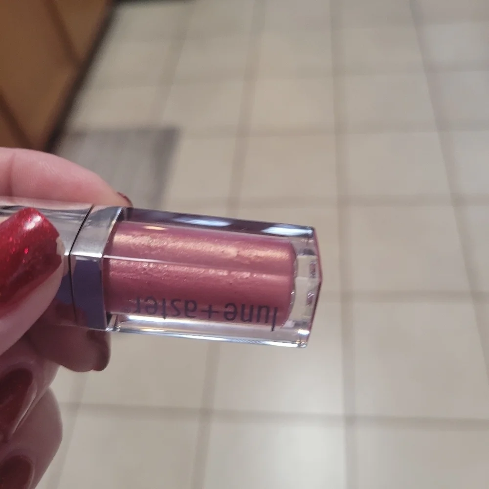 LUNE + ASTER Gloss Vitamin C+E Lip Gloss Nude Colors X4 Sheer Travel Size New